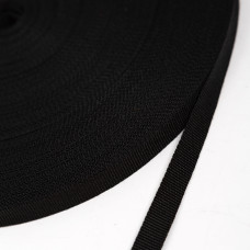 Стрічка ремінна 10 мм поліефірна Black