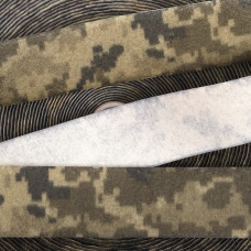 Застежка текстильная (липучка), 50мм петля,  пиксель ММ14