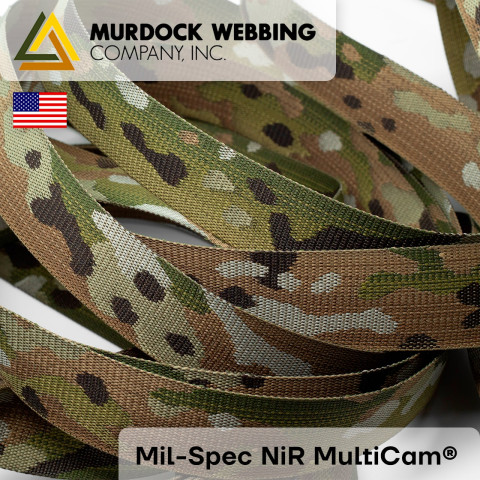 Ременная стропа Mil-Spec MultiCam® 38 мм Жаккард Murdock Webbing